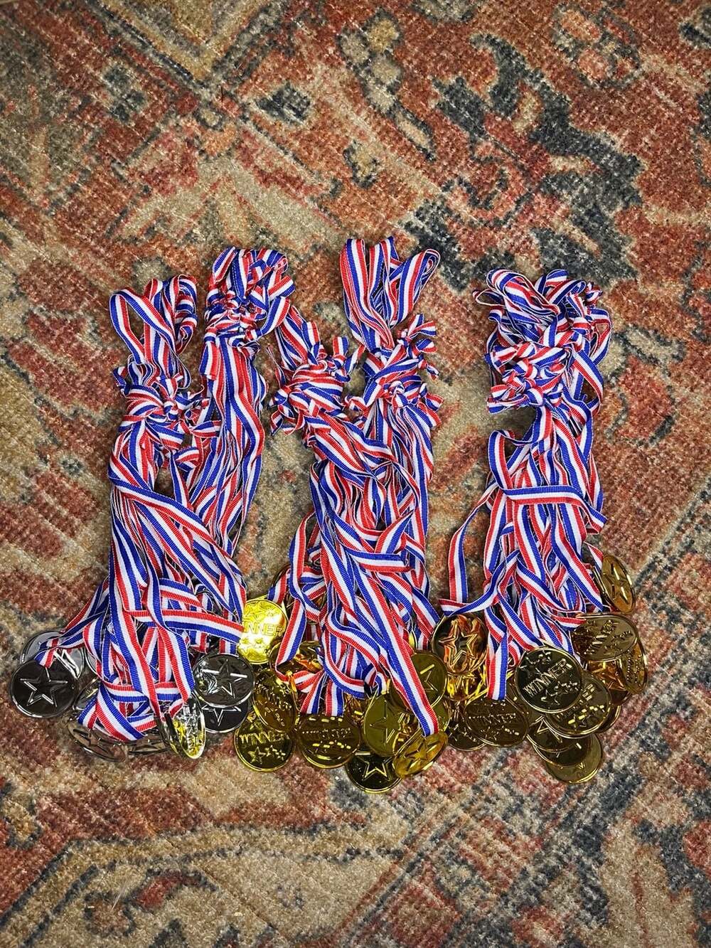 International Games Award Medal Assortment, Stationery, Party Supplies, 72 Piece
